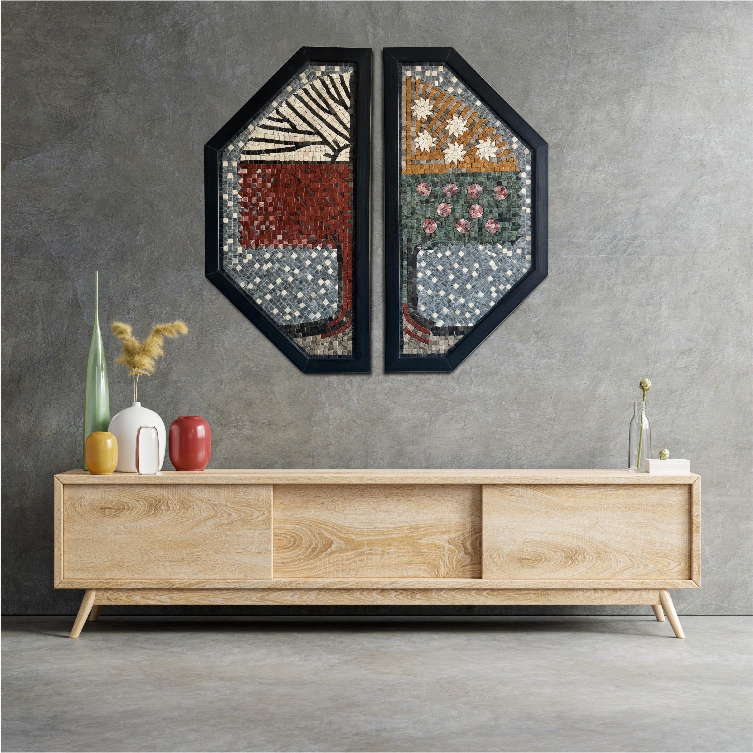 Stone Wall Signature Frame - Tree of Life for Western Interiors